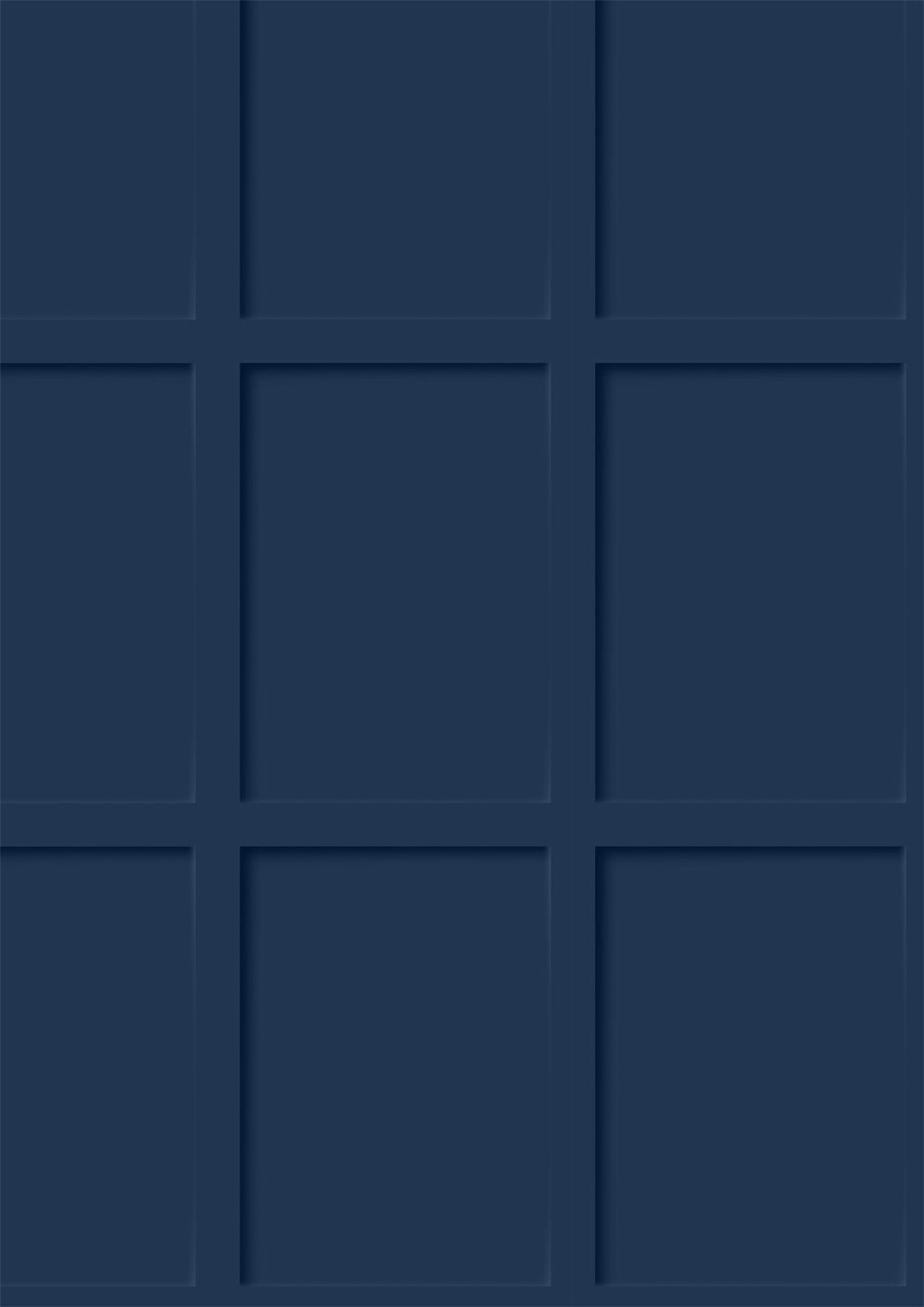 Marais navy blue wood panel effect photography backdrop