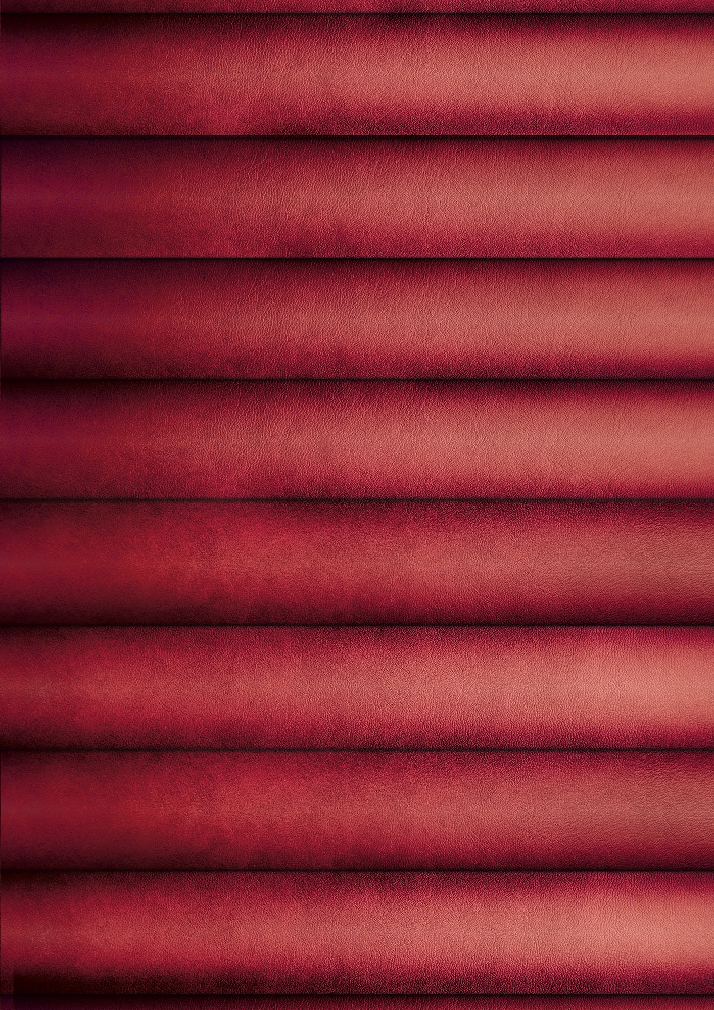 Diner red ribbed leather upholstery effect photography backdrop