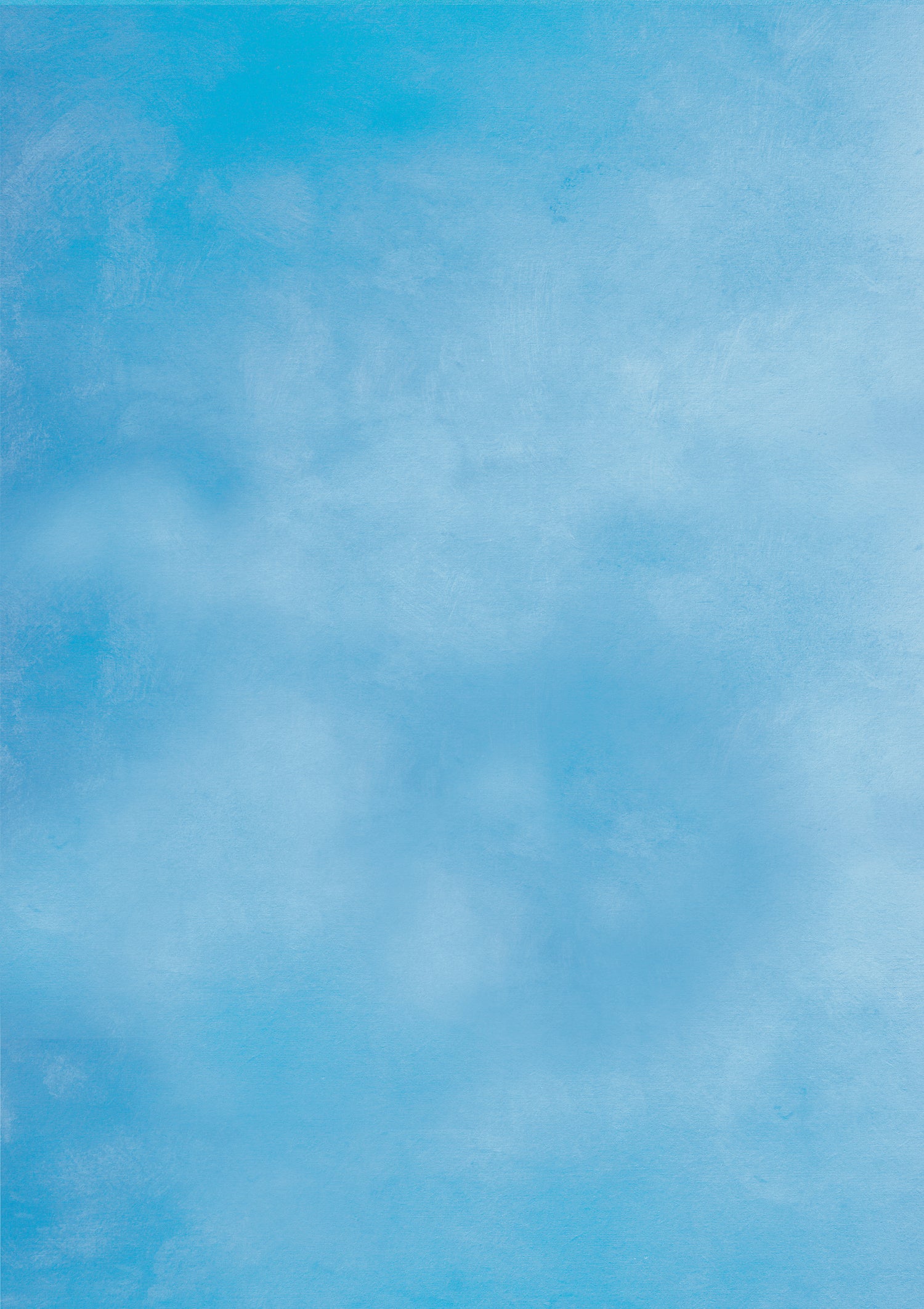 Sky blue hand-painted effect photography backdrop