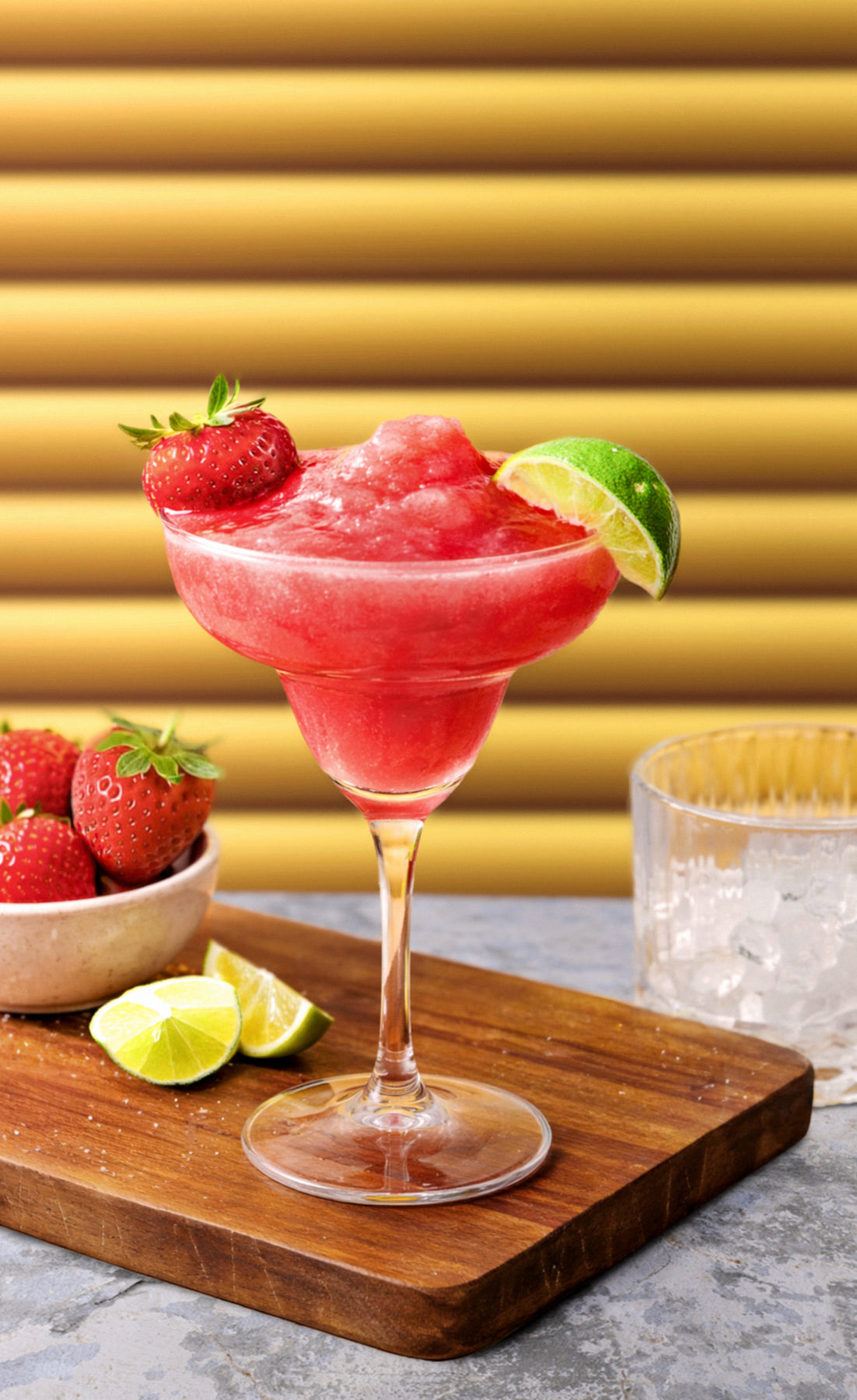 Cantina yellow 3D rib-effect photography backdrop