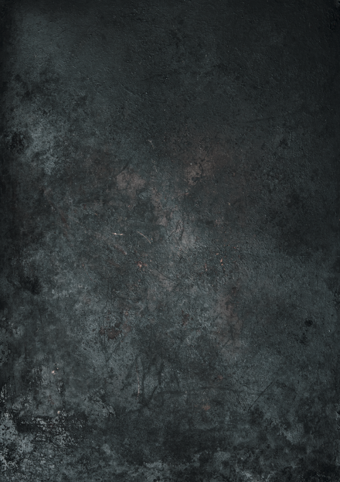 Dark grey textured photography backdrop with a vintage metallic appearance