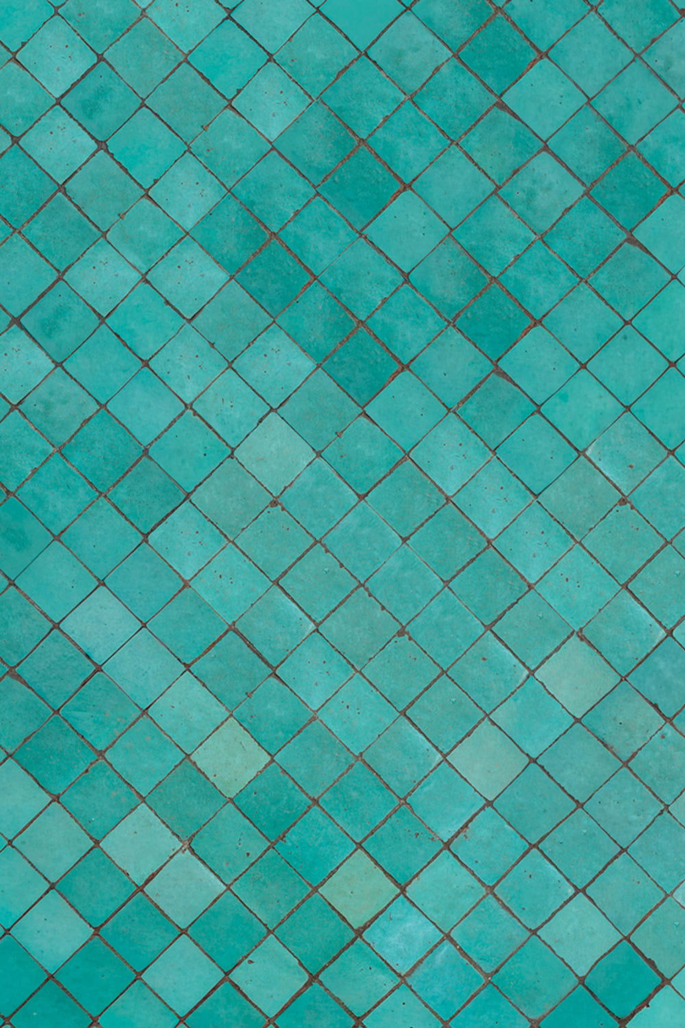 Firoza turquoise mosaic tile-effect photography backdrop
