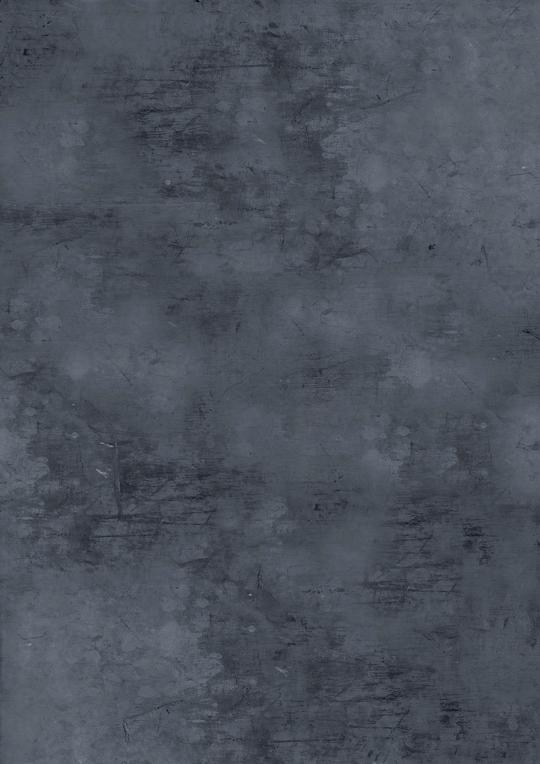 A close-up image of a vinyl photography backdrop showing a subtle, deep steely blue grey colour with a powdery finish.