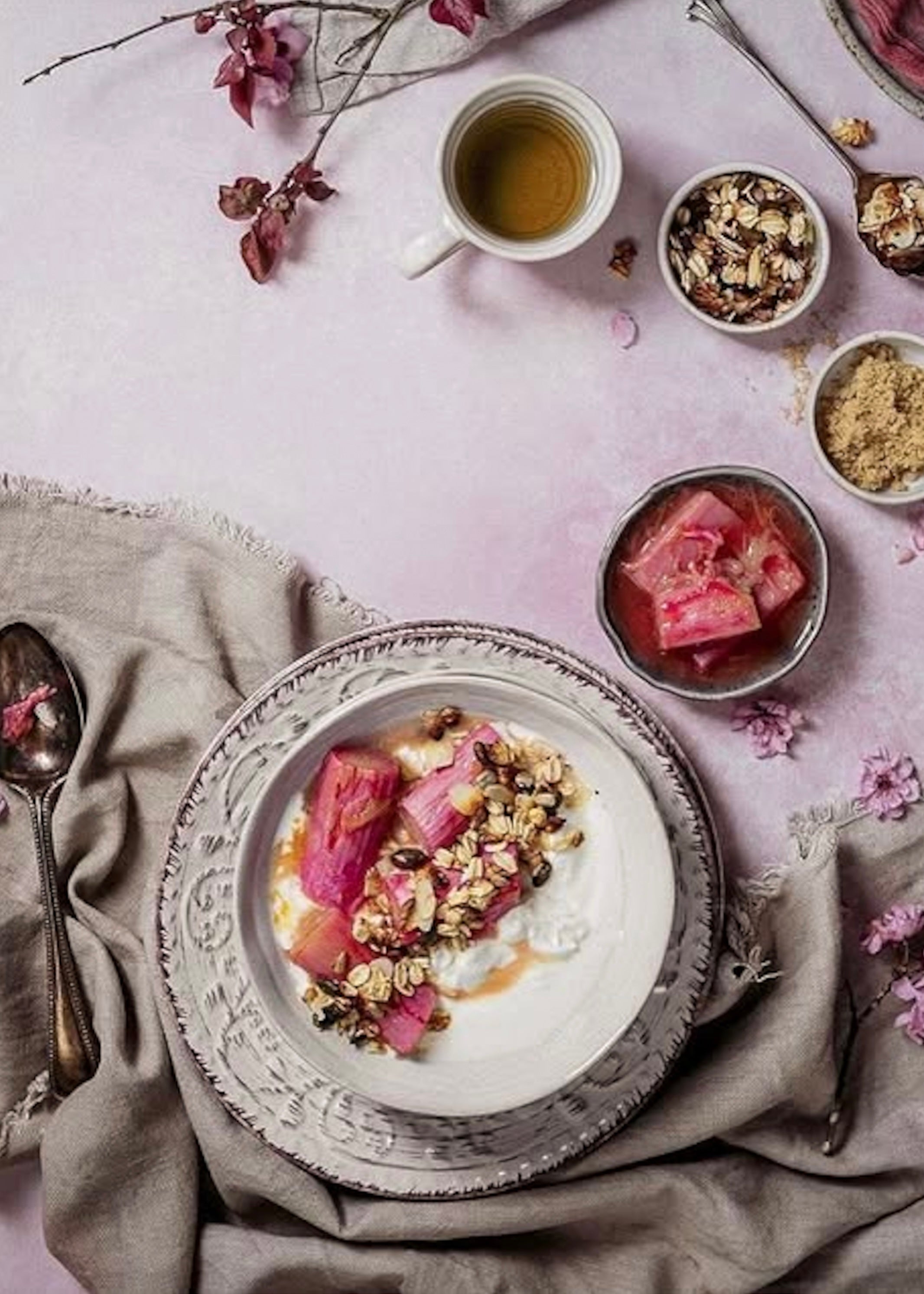 Rose softest mottled pink photography backdrop