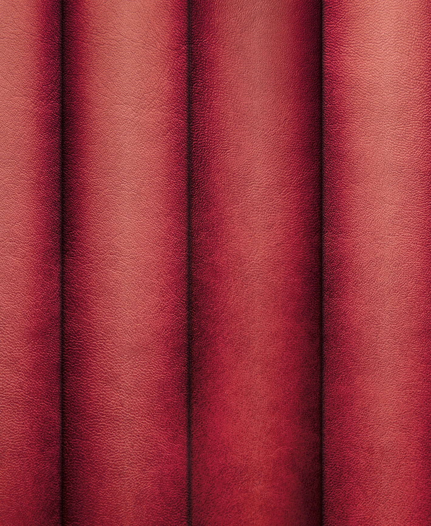 Diner red ribbed leather-effect photography backdrop
