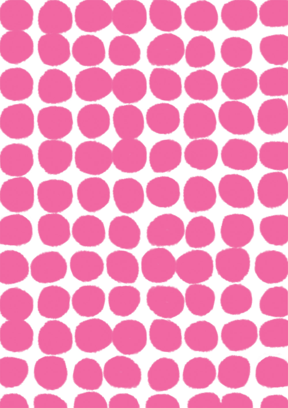A pink and white vinyl photography backdrop with a hazy edged irregular spotted pattern across the surface, for food and product styling.