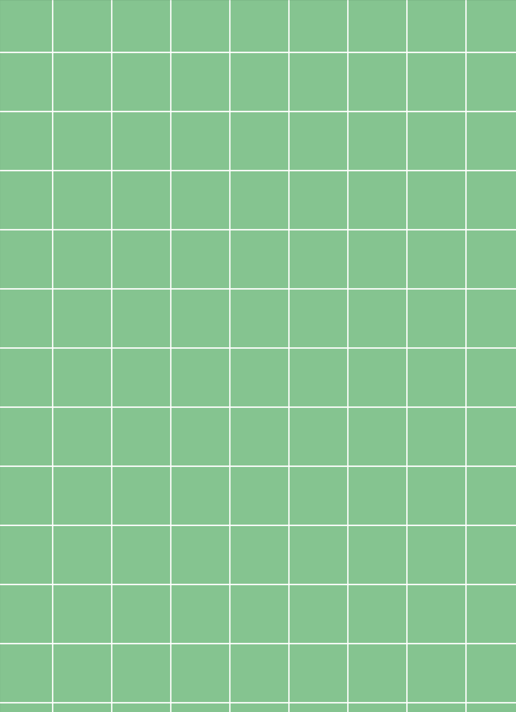 A vinyl photography backdrop featuring a graphic tile effect in soft green with white grout lines.