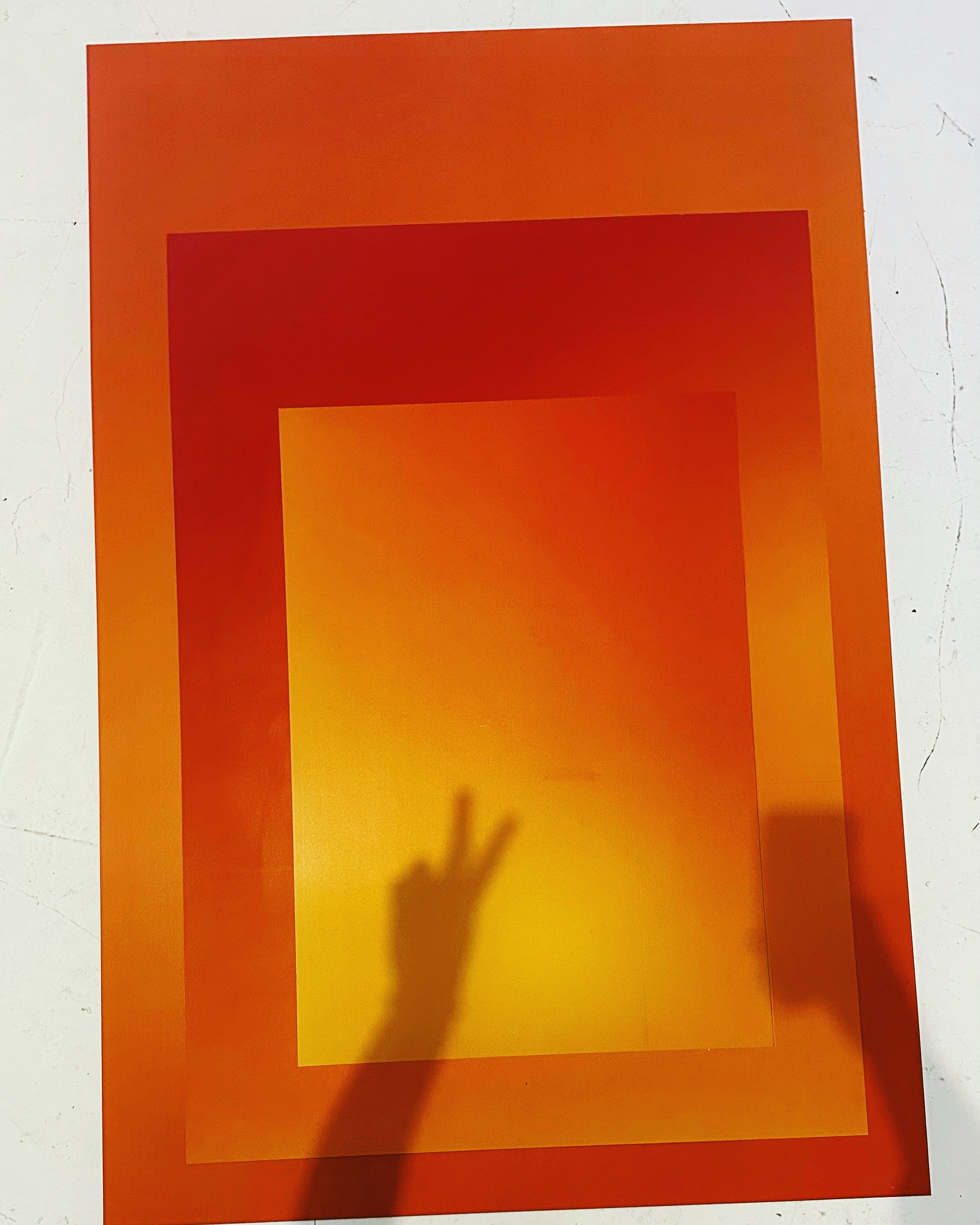 309. CUSTOM. Gradient two-colour backdrop