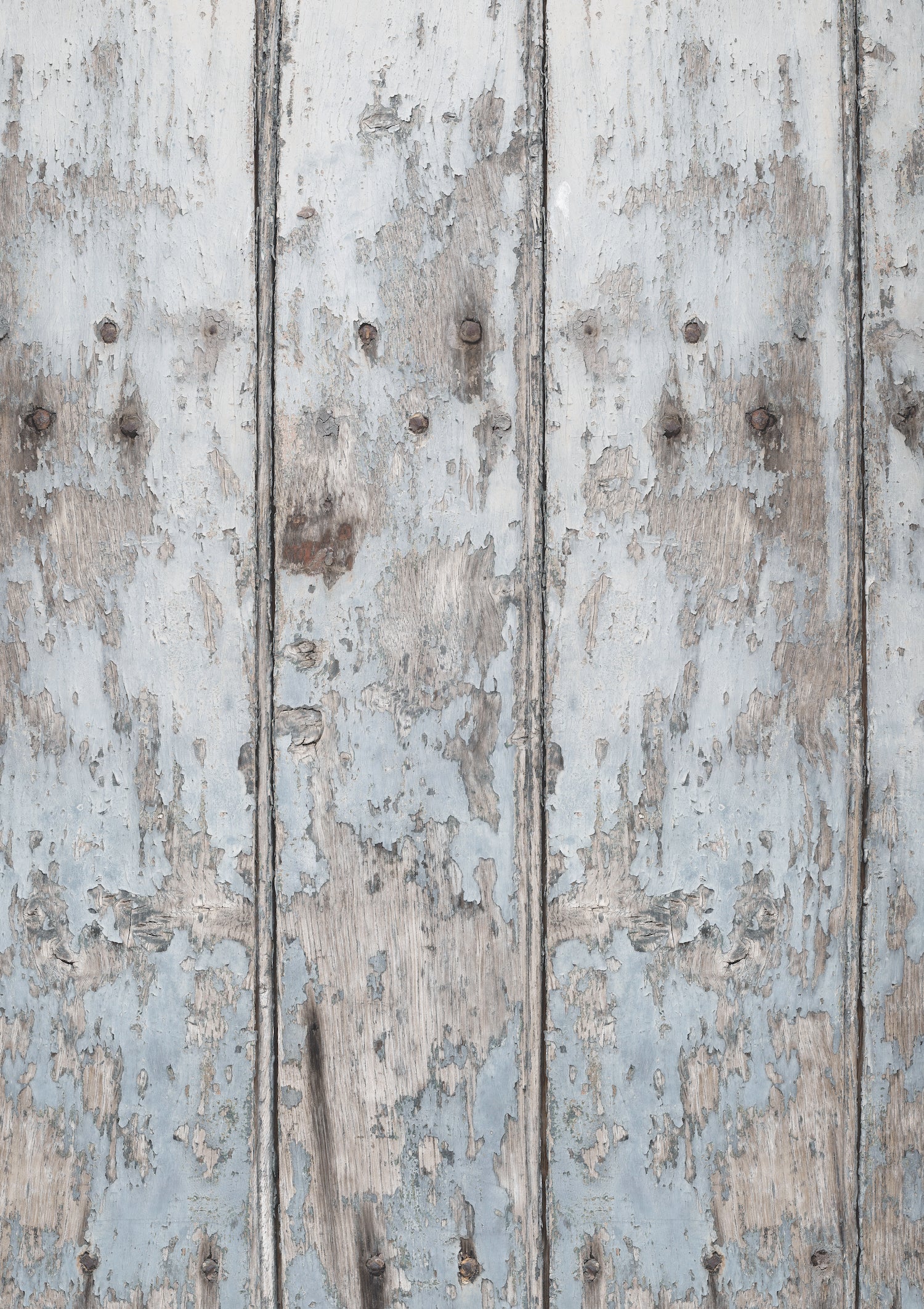 Old flakey wood effect blue grey vinyl photography backdrop