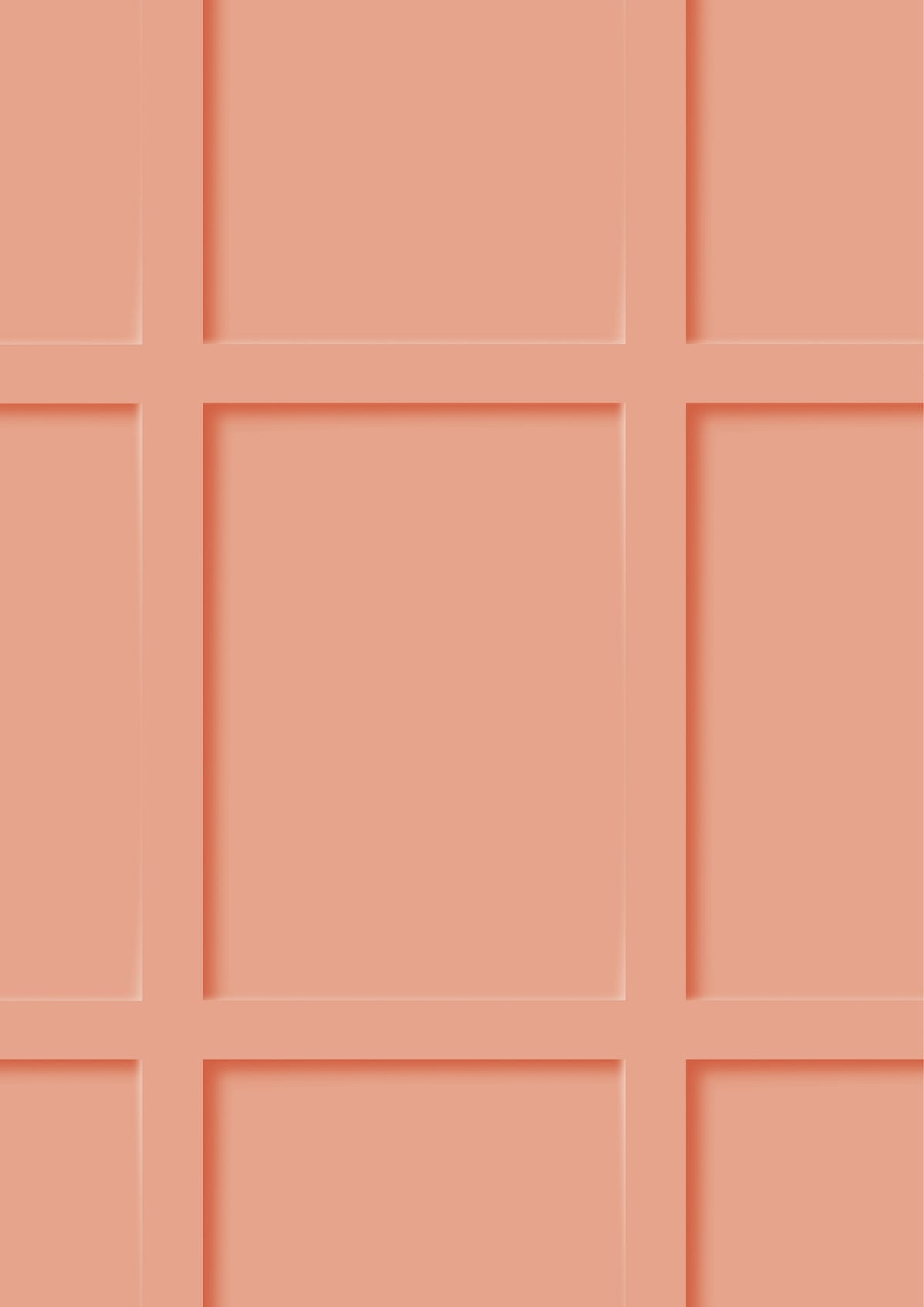 304. CUSTOM. Panelled wall colour backdrop