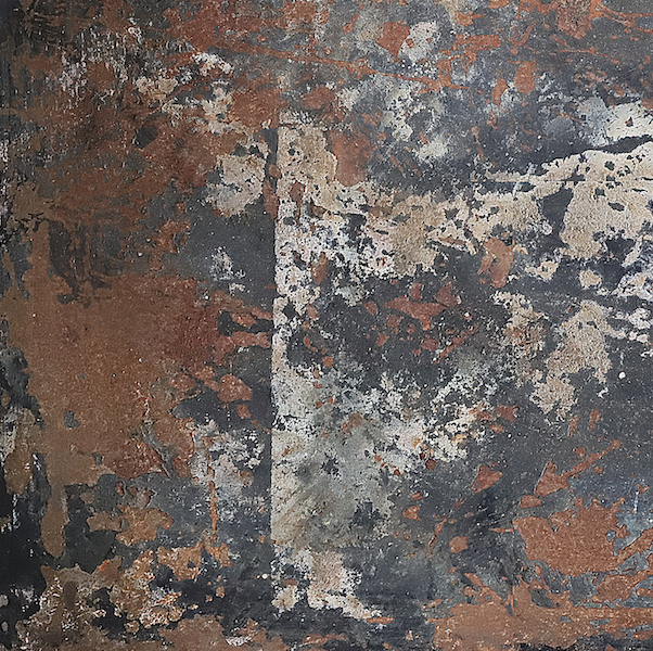 Drip black and rusted metal-effect photography backdrop