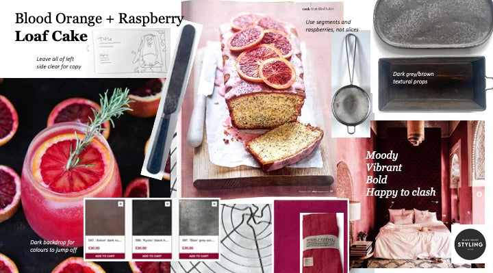 Using Moodboards to Plan and Clarify Food Photography Styling