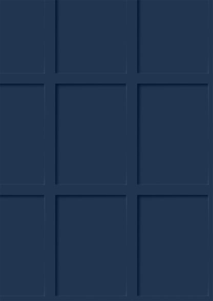 Marais navy blue wood panel effect photography backdrop