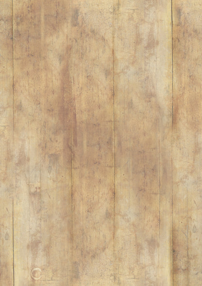 A wooden table effect photography backdrop with a washed out pine or oak appearance.