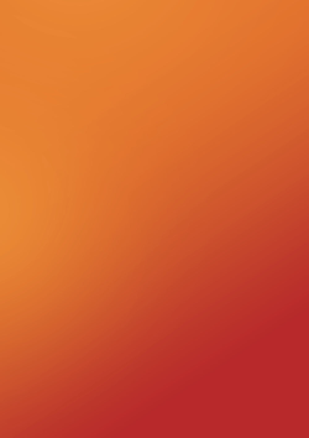 Orange gradient photography backdrop