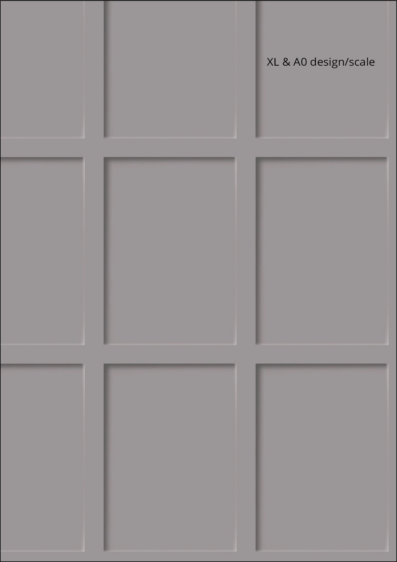 Gray grid pattern with &