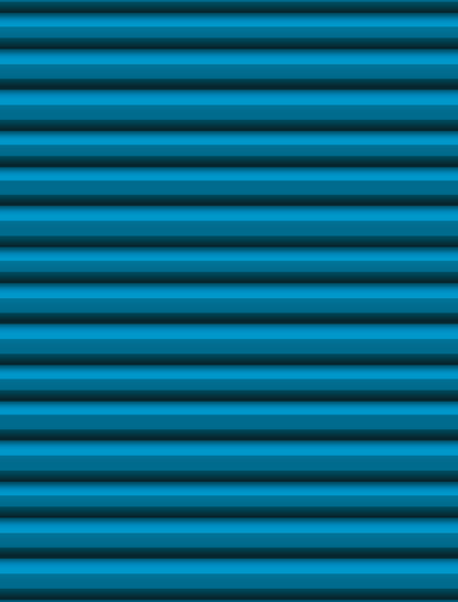 Bright blue corrugated metal shutter-effect photography backdrop.