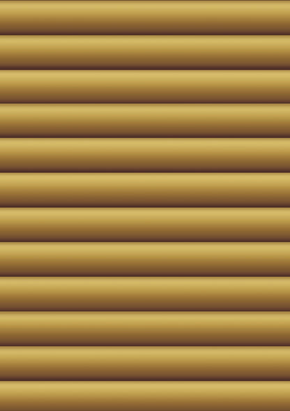 A yellow ribbed vinyl photography backdrop with a 3D effect, designed to mimic bar furniture or restaurant seating.