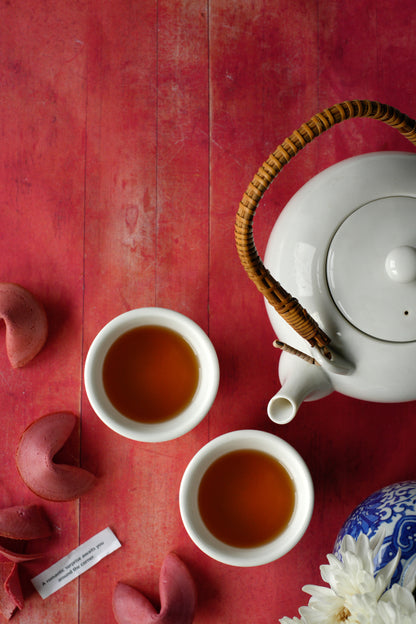 Shanghai red painted wood-effect photography backdrop