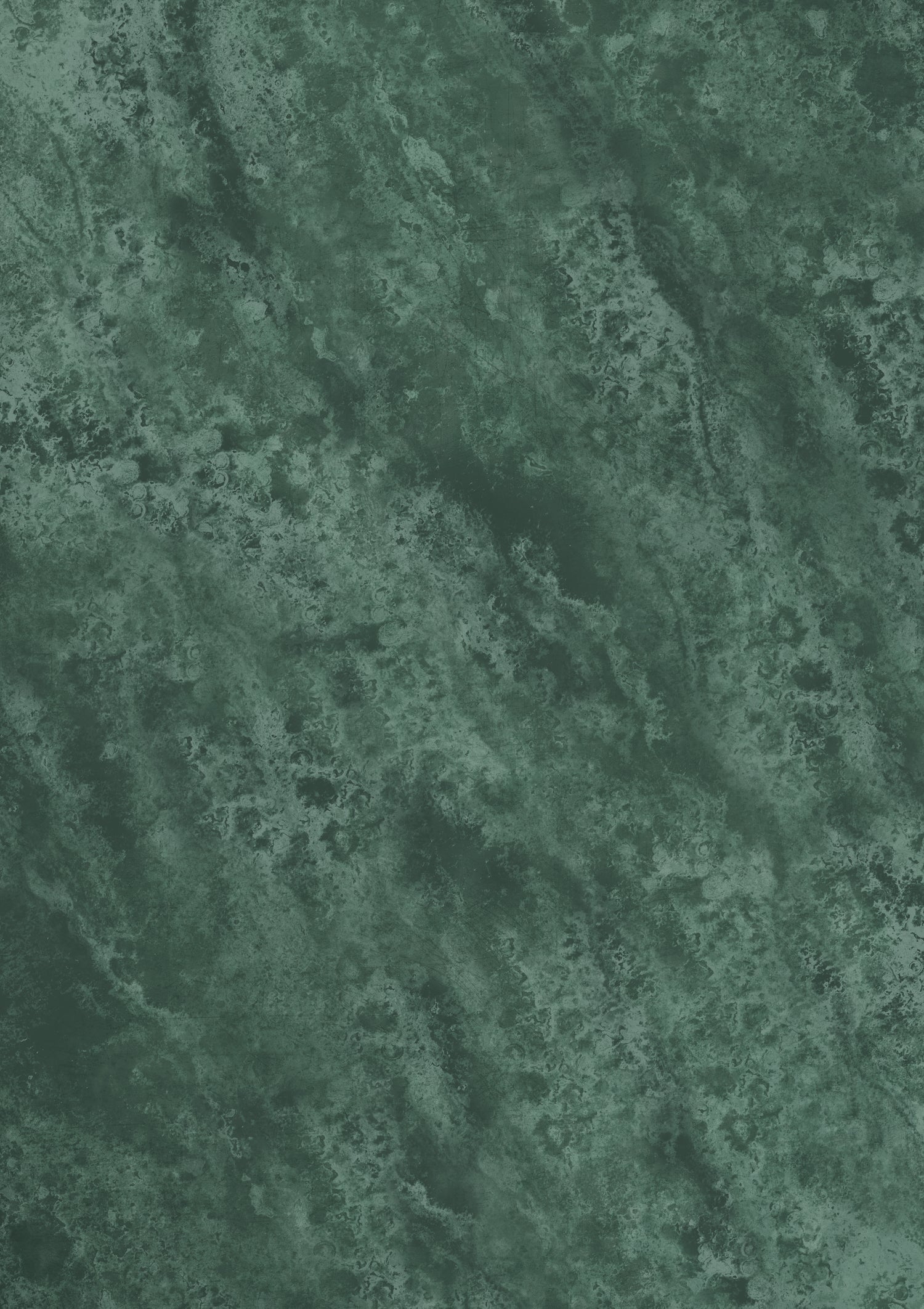 A close-up image of a green marble effect photography backdrop with a mottled patina.