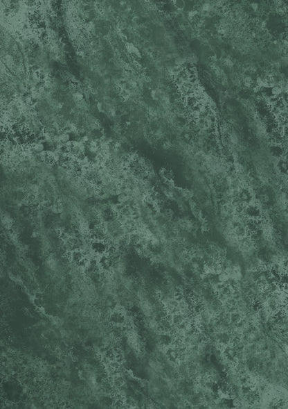 A close-up image of a green marble effect photography backdrop with a mottled patina.