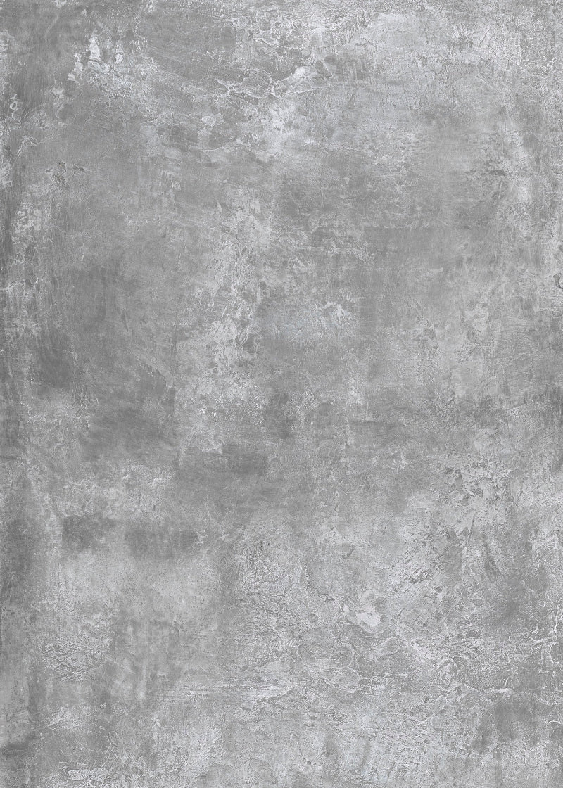 A textured grey plaster effect vinyl photography backdrop.