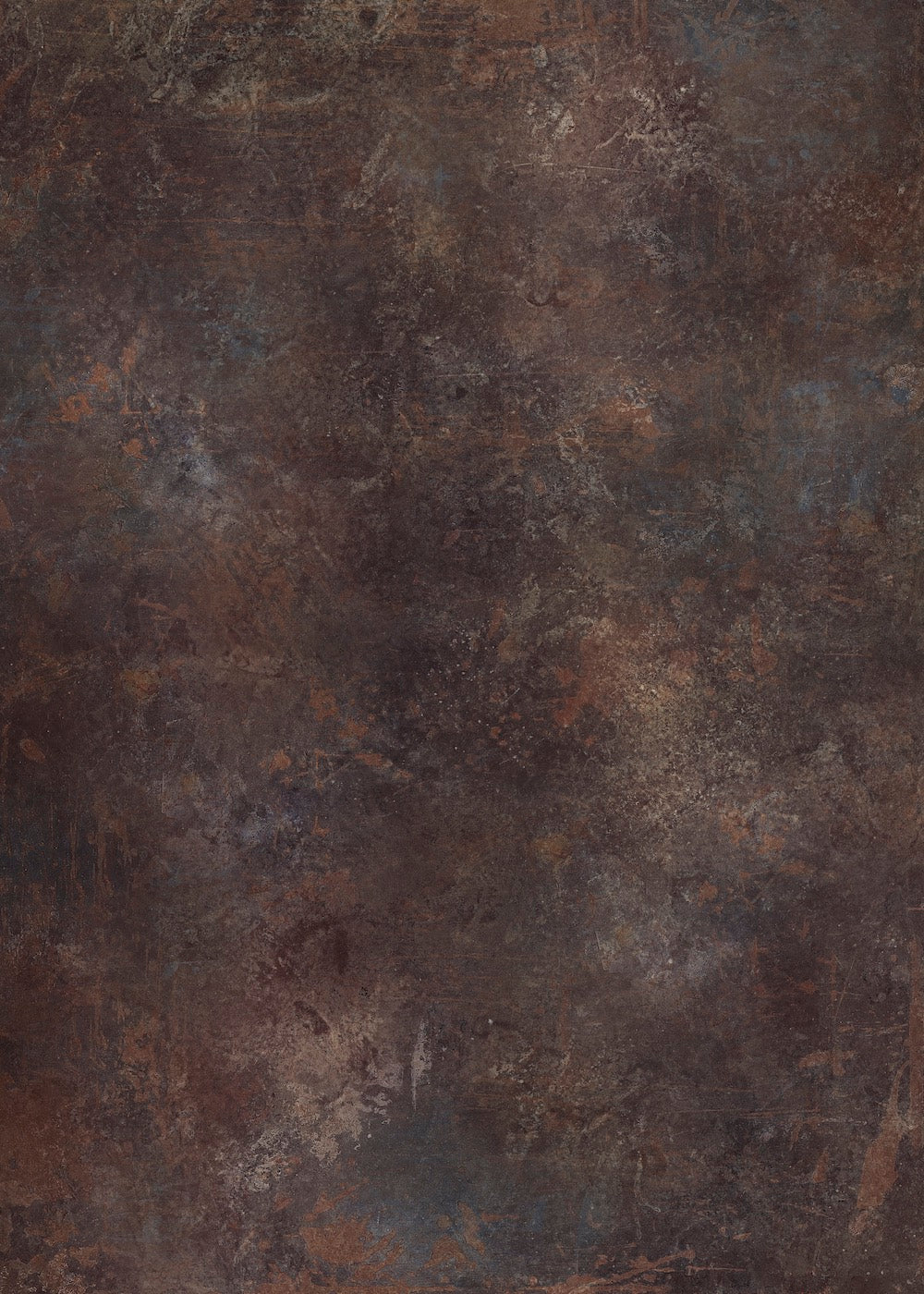 A close-up image of a vinyl photography backdrop with a cool brown mottled pattern.