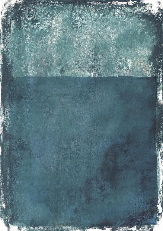 Dark and light blue vinyl photography backdrop captured from a handpainted artwork.