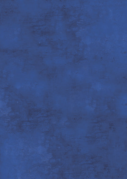 A royal blue photography backdrop with subtle grain details and patination effects.