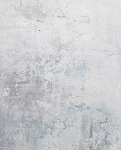 Close up of a soft grey layered painted effect photography backdrop.