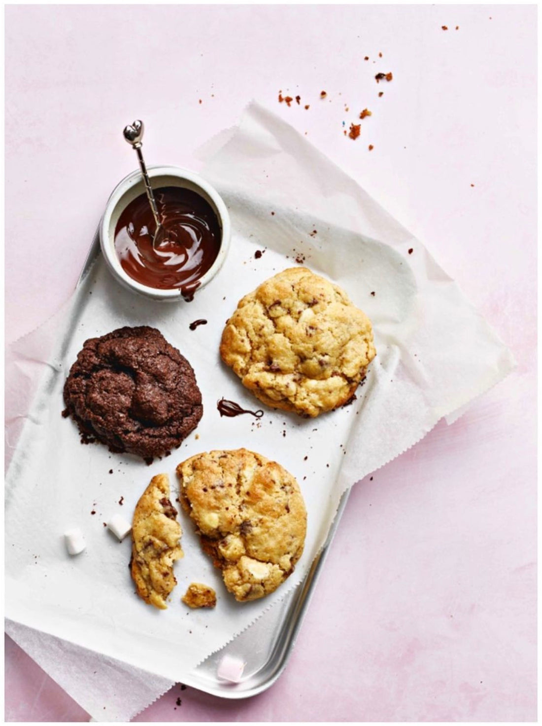 Rose softest mottled pink photography backdrop