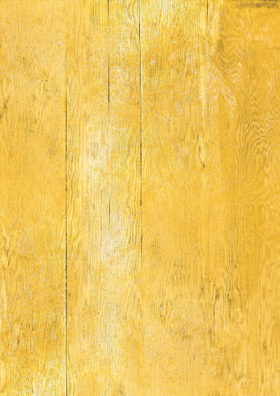 Yellow wood-effect vinyl photography backdrop with visible wood grain, ideal for bold food and product styling.