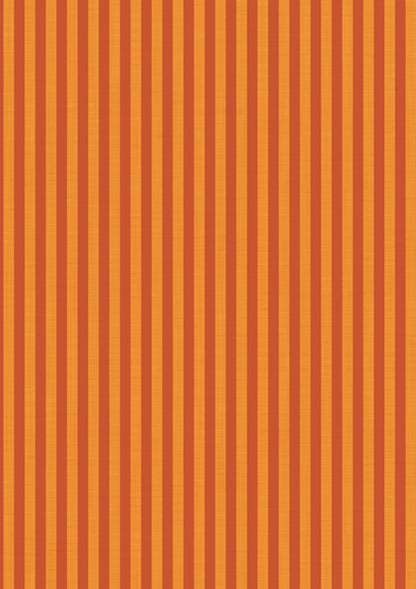 Burnt orange and golden orange striped vinyl photography backdrop for food styling and product photography