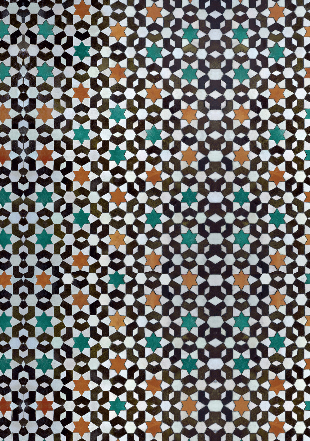 Souk Moroccan mosaic tile effect photography backdrop