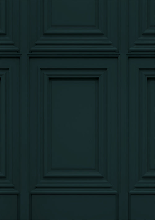 Turene – bottle green panelled wall effect photography backdrop