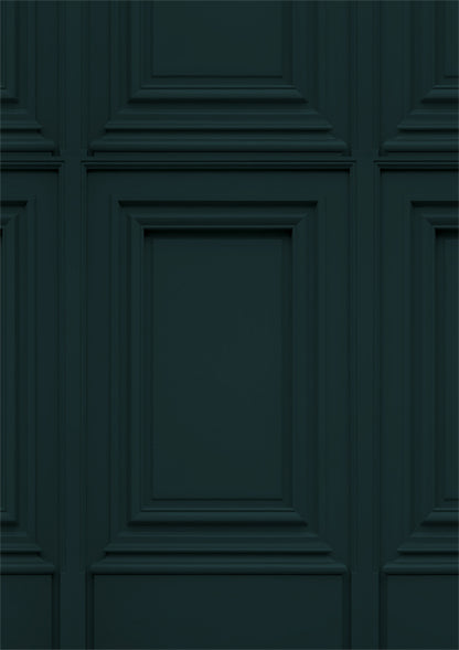 Turene – bottle green panelled wall effect photography backdrop