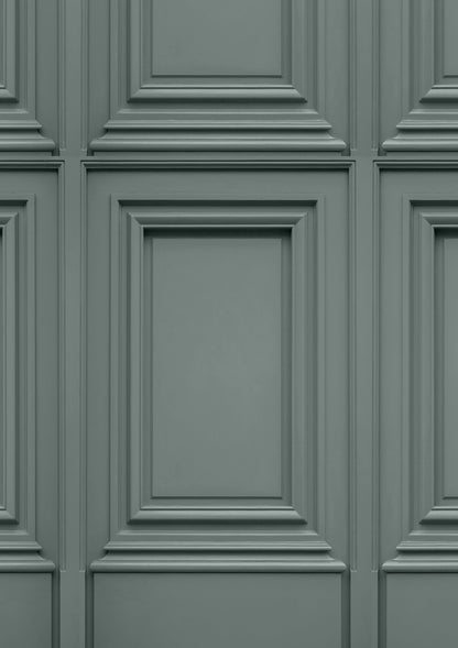 Turene sage green panelled wall effect photography backdrop