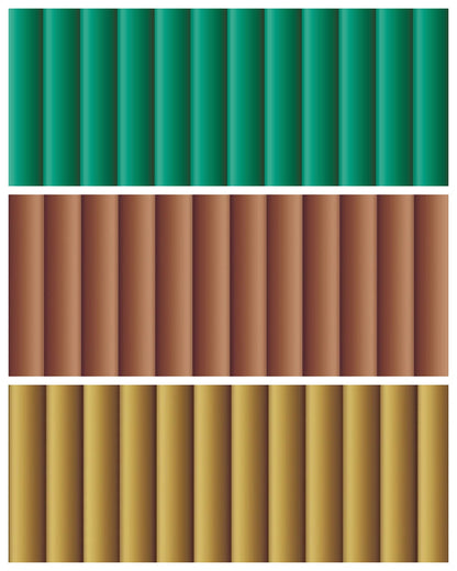 Marina ribbed upholstery effect photography backdrop | Green, yellow or brown