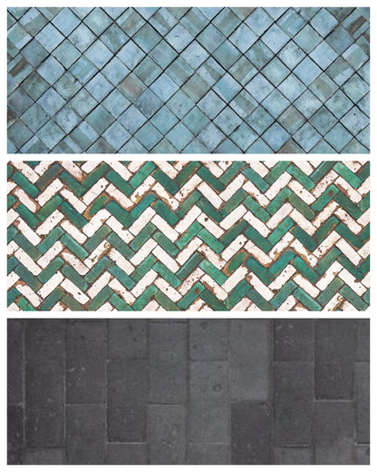 STUDIO RETURN - SET OF 3 A1 EXTRA-THICK VINYL BACKDROPS &