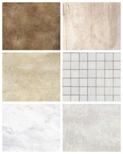 Neutrals bundle set of 6 vinyl backdrops with 30% off