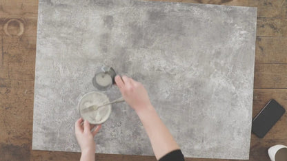 Earl grey plaster-effect photography backdrop