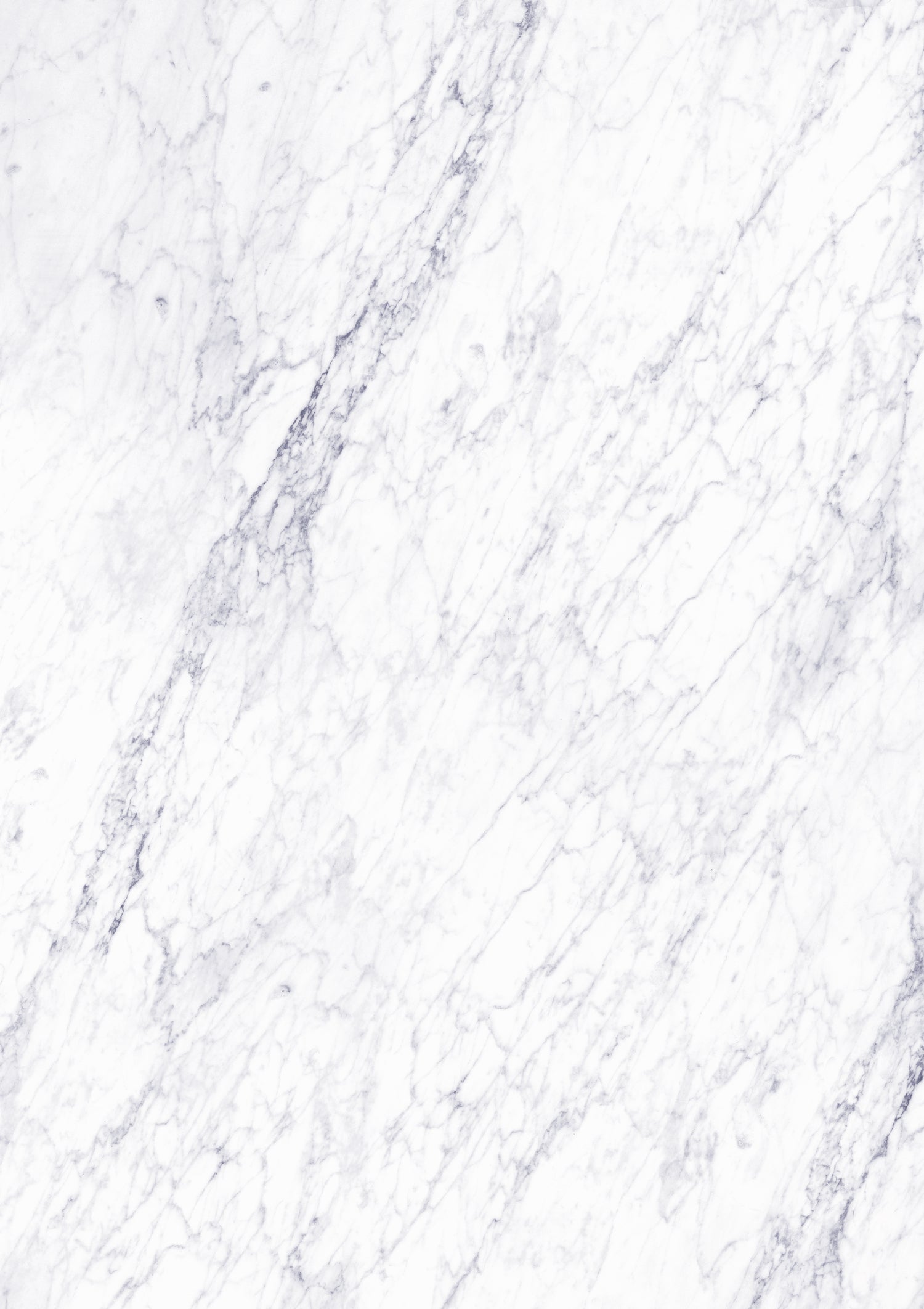 A close-up image of a cool grey and white marble effect vinyl photography backdrop, displaying long veining and random organic patterns.