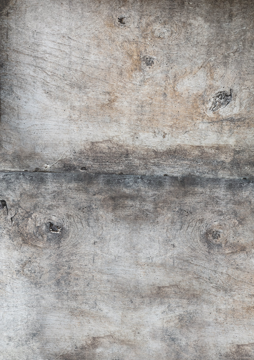 An old wooden panel effect rustic photography backdrop with a primarily brown and gray color palette, suitable for food and flat lay styling.