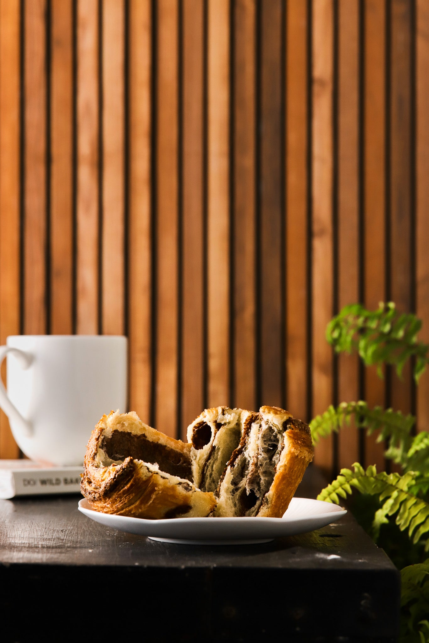 wood slat effect photography backdrop