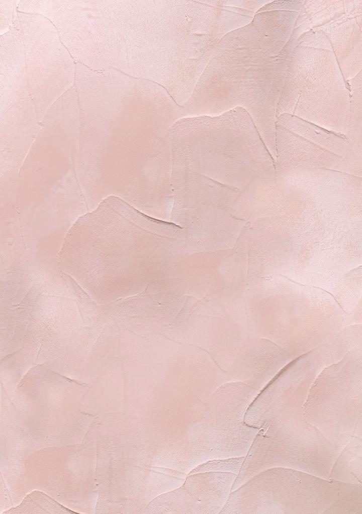 A hand-trowelled soft blush pink plaster effect vinyl photography backdrop for food, jewellery and still life photography