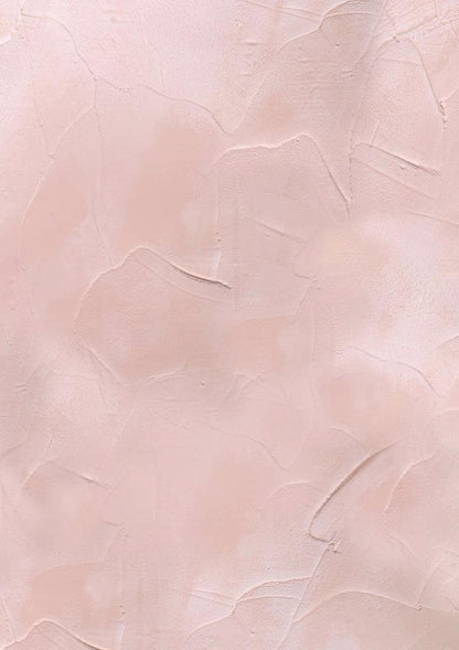 A hand-trowelled soft blush pink plaster effect vinyl photography backdrop for food, jewellery and still life photography