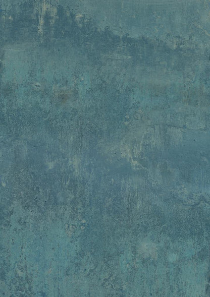 A textured photography backdrop with a mottled effect featuring shades of turquoise, blue, and teal with grey flecks.