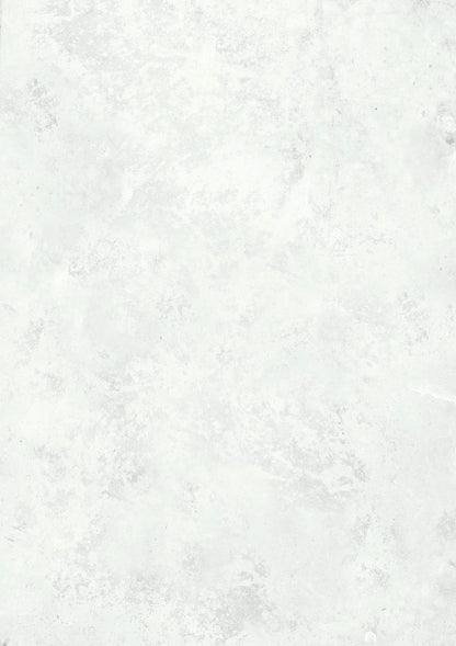 A close-up view of a mottled white effect photography backdrop with a subtle pattern.