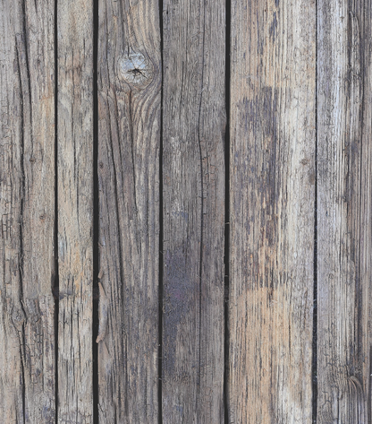 Close-up of a wooden plank-effect vinyl photography backdrop for food and product styling.