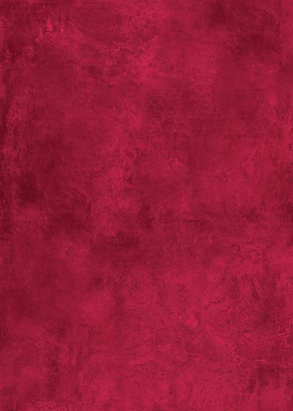 A close-up image of a red plaster-effect photography backdrop with a textured surface.